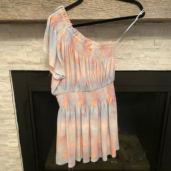 VICI- tie dye off the shoulder dress - Picture 5 of 9